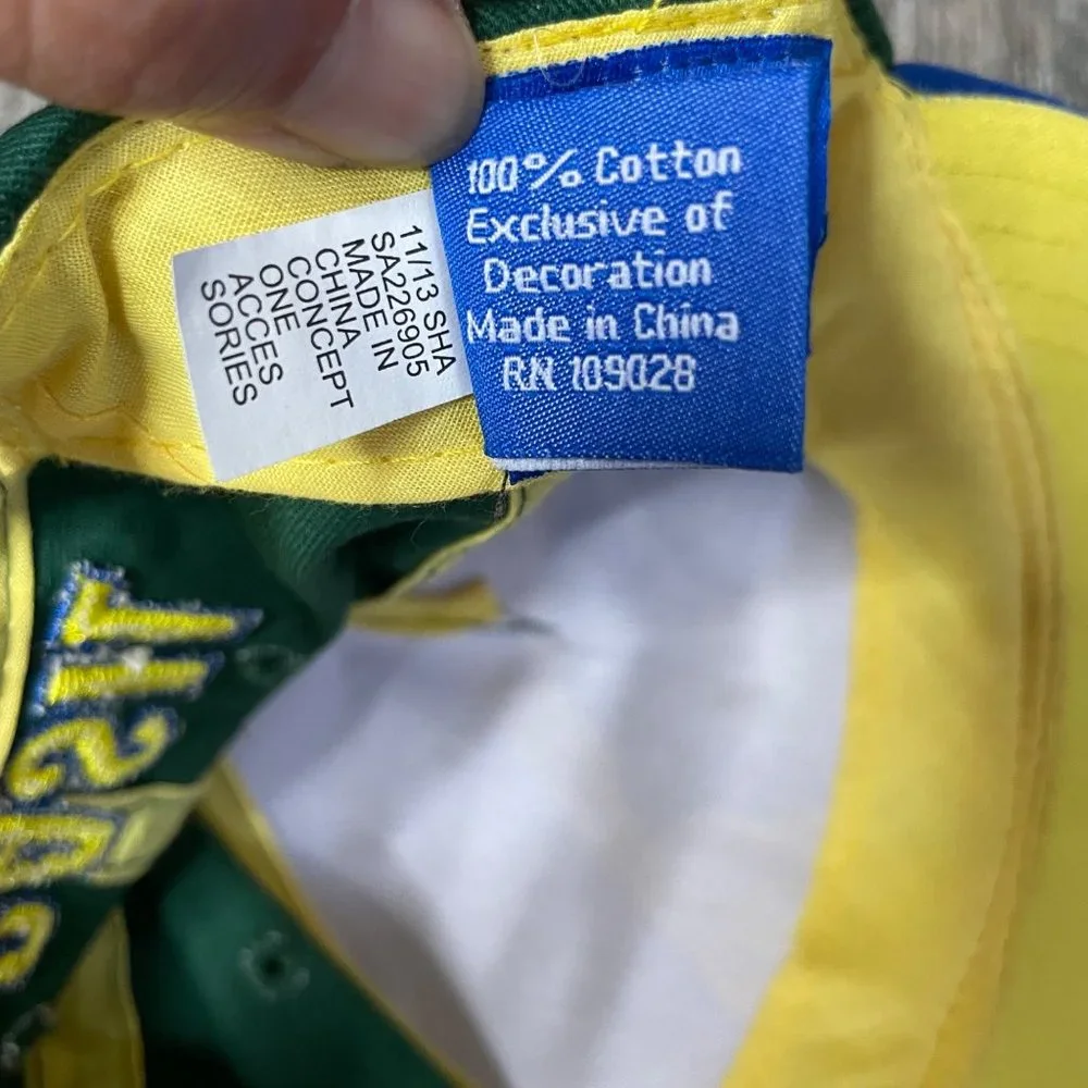Disney Parks 2013 Brasil Mickey Mouse Adjustable Kids Baseball Hat Unisex
